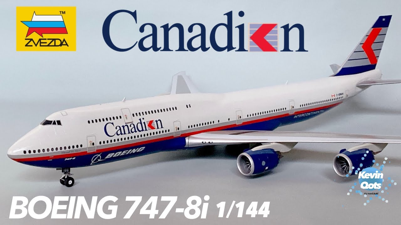 №4 Канадские авиалинии B747-8i Звезда 1/144