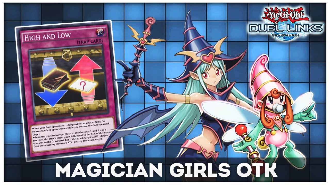 Magician Girls ft. High and Low - New Way to Play Magician Girls?! [Yu-Gi-Oh! Duel Links]