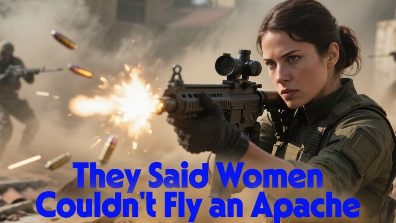They Said Women Couldn't Fly an Apache — Until She Took Out 47 Enemy Tanks Solo