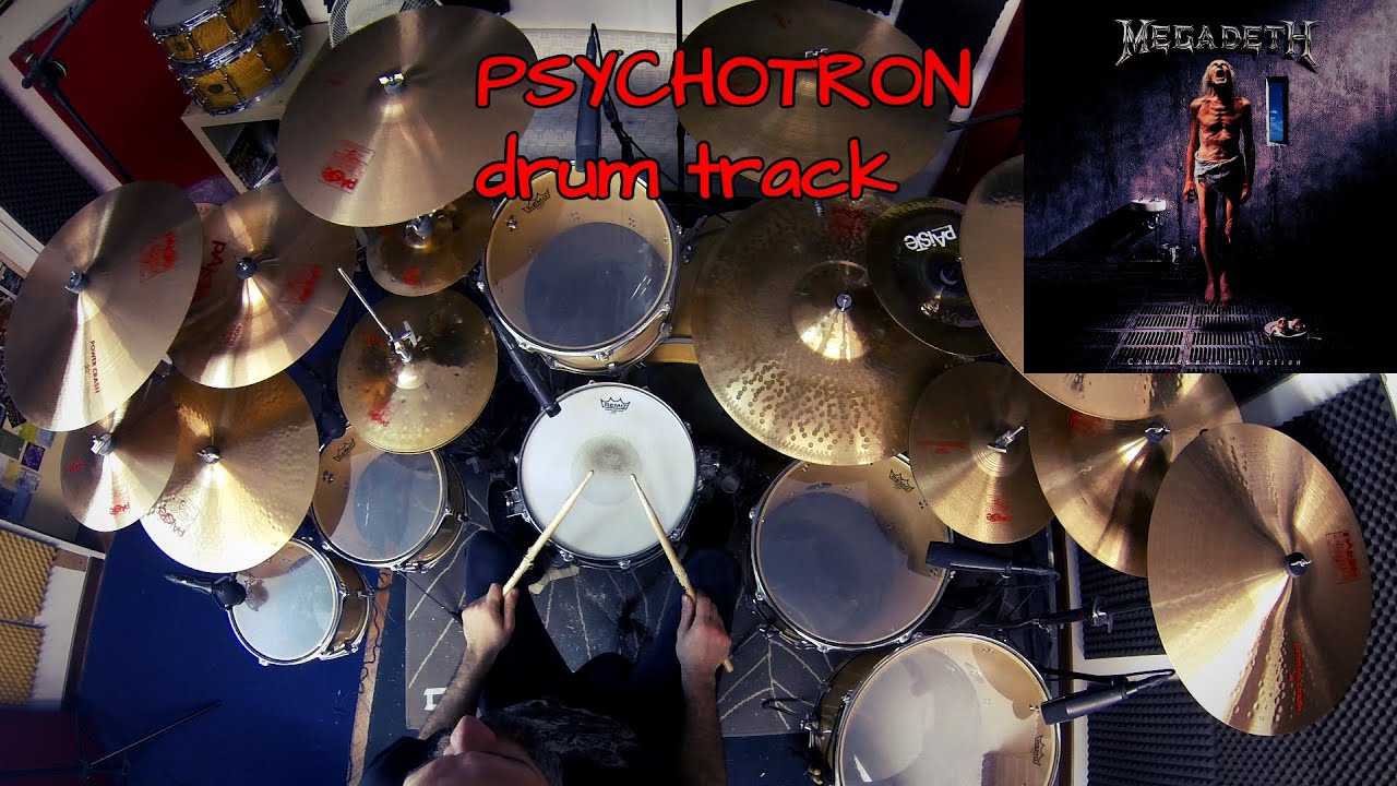 Megadeth - Psychotron DRUMS TRACK ONLY by Edo Sala