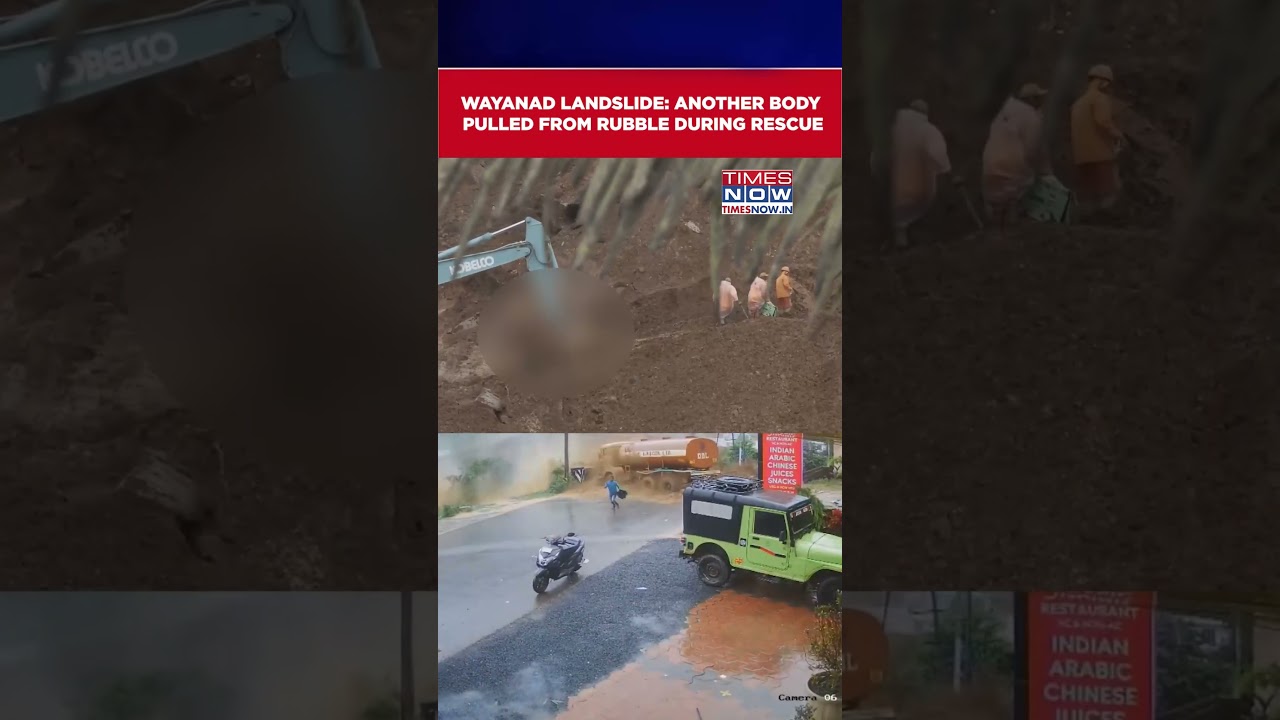 Wayanad Landslide: Rescue Teams Recover Another Body Amid Continuing Search Op At Site #shorts