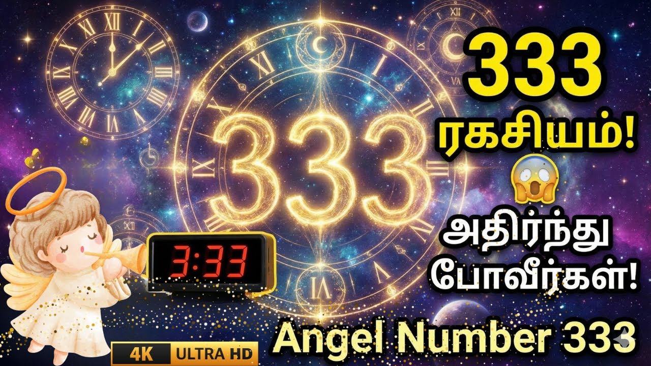 333 அடிக்கடி கண்ணில் படுகிறதா? இந்த ரகசியம் தெரிந்தால் அதிர்ந்து போவீர்கள்! | Angel Number 333