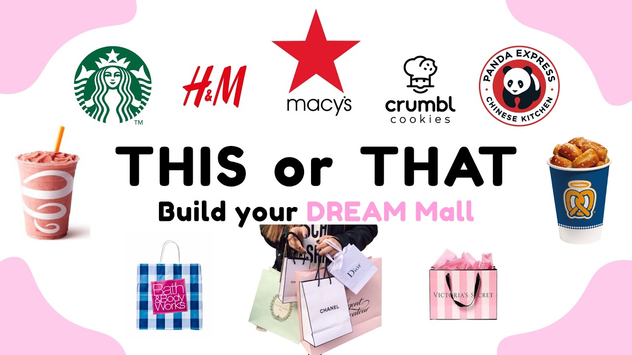 Build your DREAM Mall | THIS or THAT 🛍️🏨
