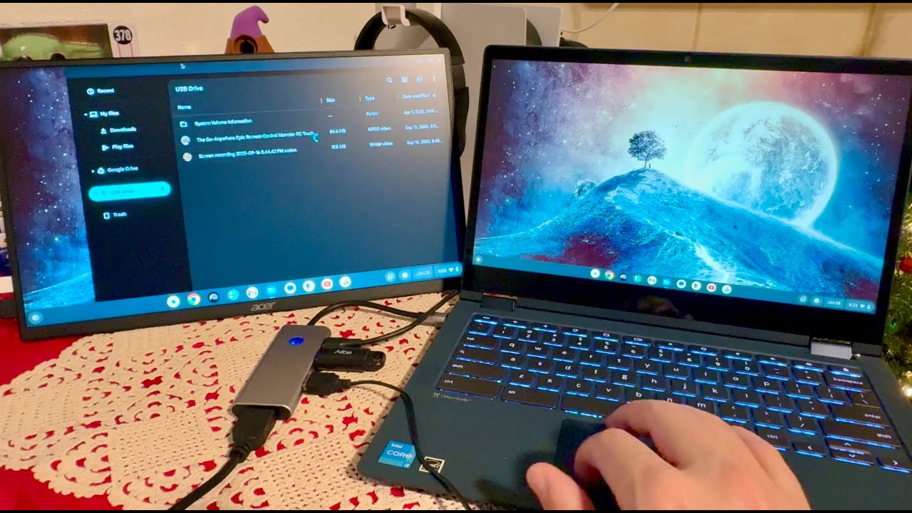 BINZET 6-in-1 USB-C Adapter: Pro Performance In Small Form