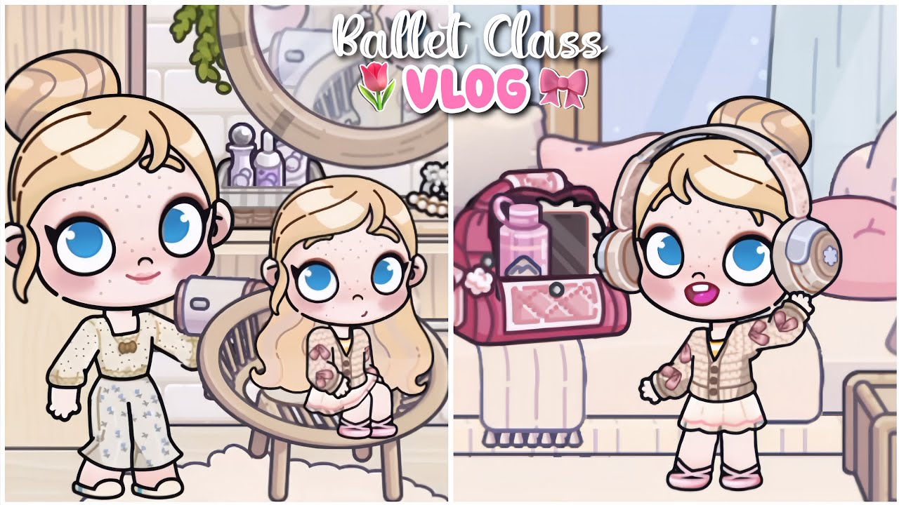 Ballet Class Vlog 🎀🌷 | Avatar World | Pazu