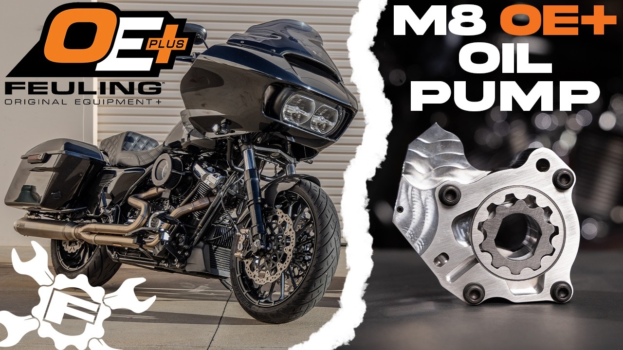 Масляные насосы OE+ для двигателей Milwaukee Eight