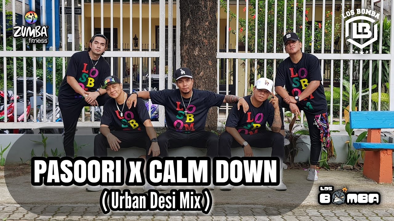 PASOORI x CALM DOWN (Urban Desi Mix) | Zumba | Choreo by Los Bomba Bryant Enrique