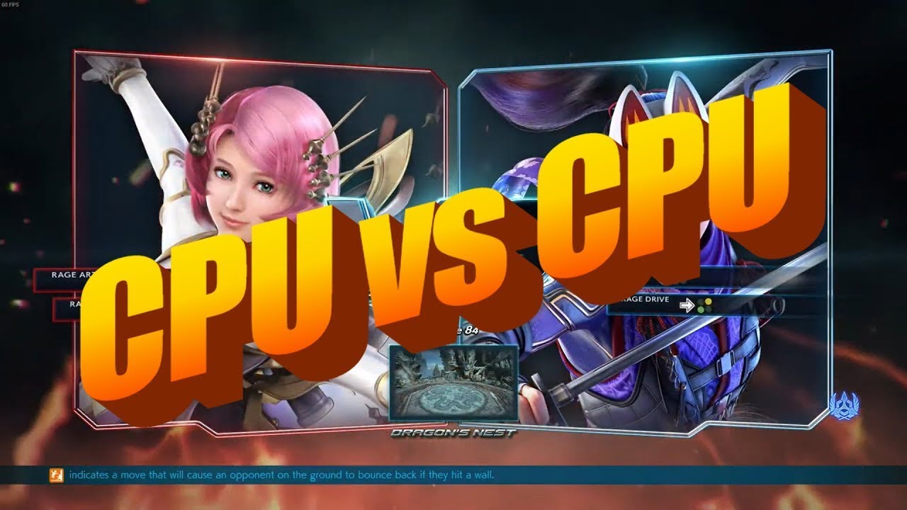 Over 3 Hours of Tekken 7 - CPU vs CPU