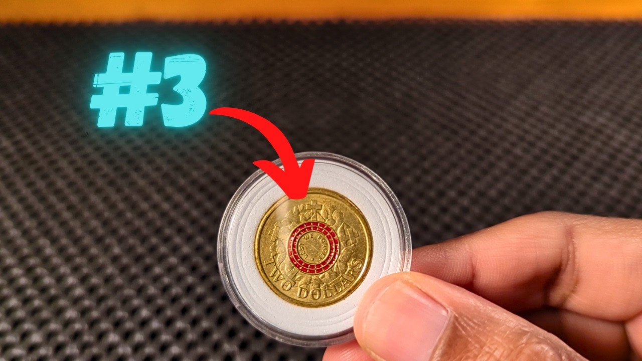 TOP 5 RARE $2 Coloured Coins to Collect in Australia!
