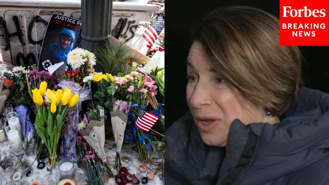 'He Wasn't Brandishing A Gun!': Amy Klobuchar Demands ICE De-Escalate After Shooting Of Alex Pretti