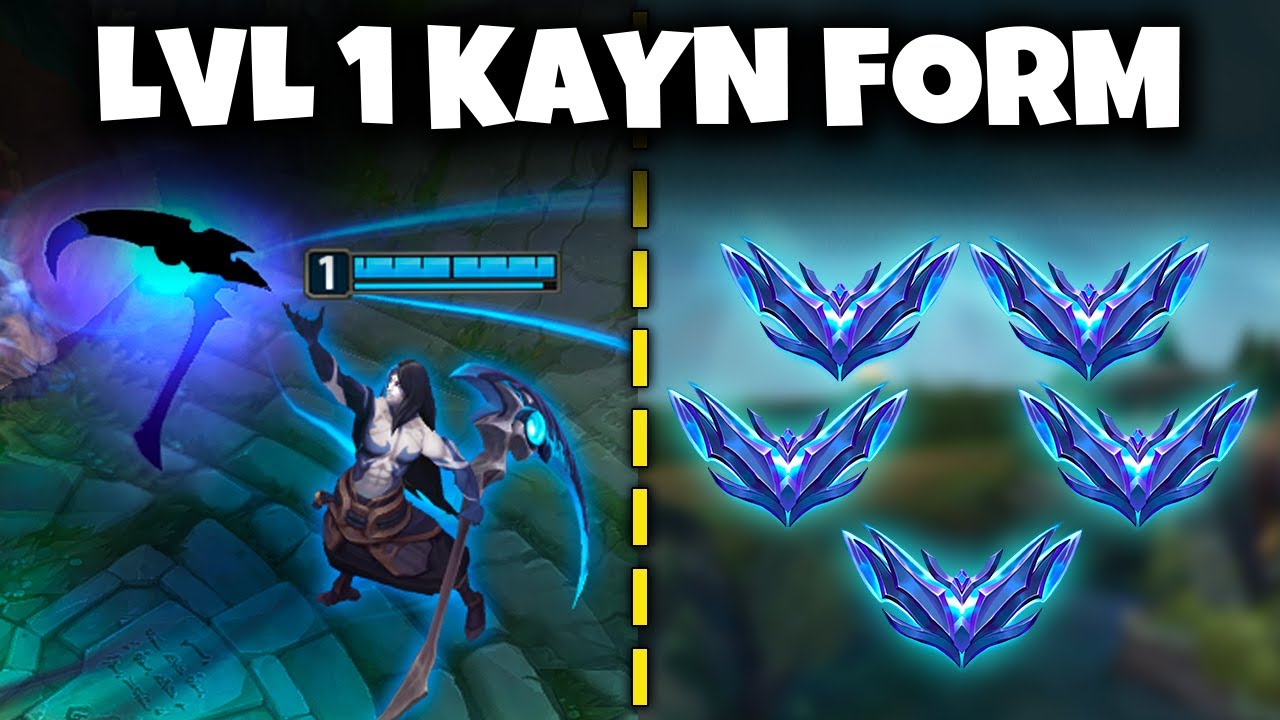 Challenger Level 1 Blue Kayn vs. 5 Diamond Players (1v5)