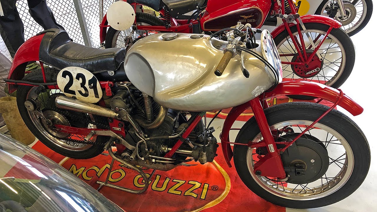 Moto Guzzi Bicilindrica 500 (1951) - rocznik 120-stopniowy V-Twin z Mandello del Lario
