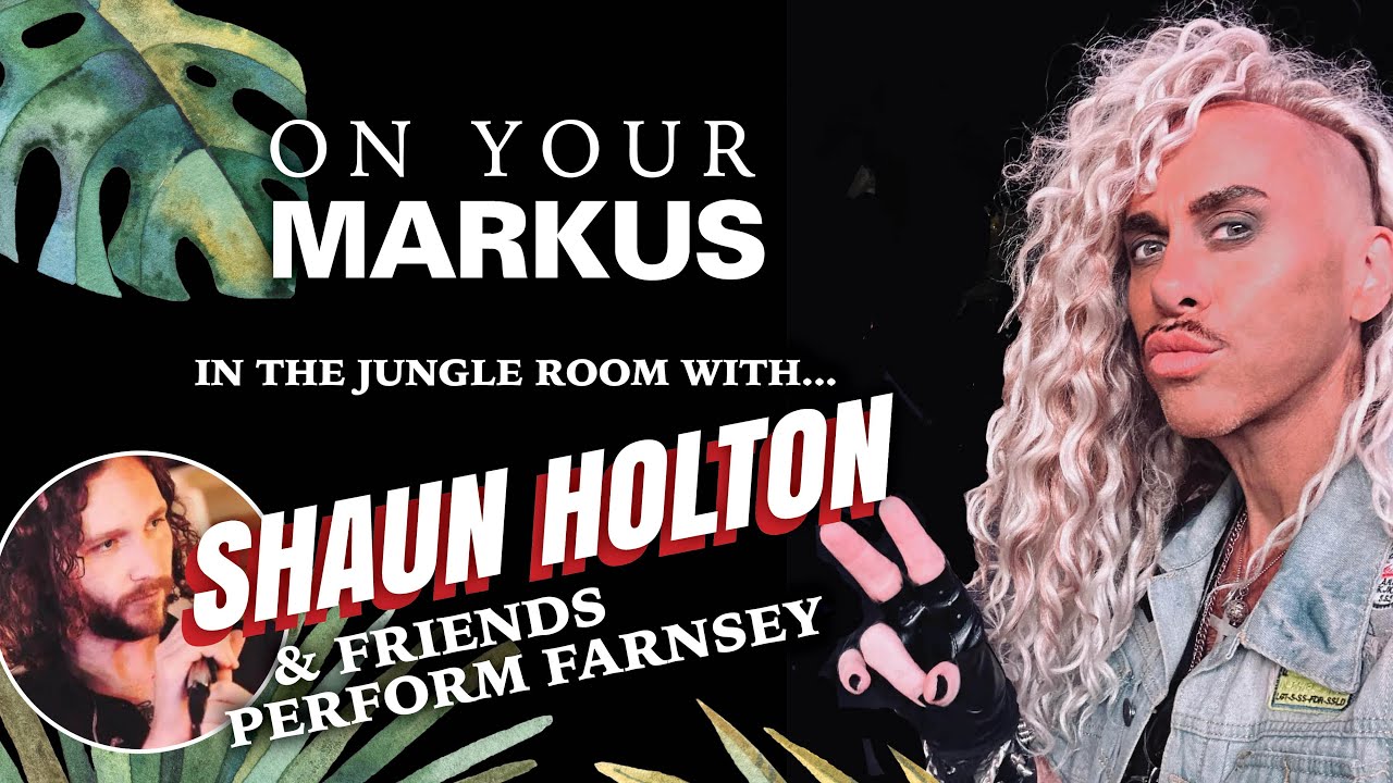 Chatting in The Jungle Room with Shaun Holton for Farnsey