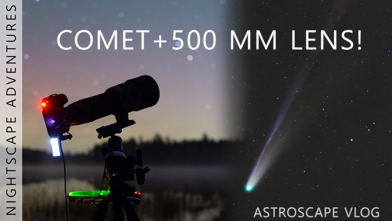 I Photographed Comet Lemmon (C/2025 A6) With My 500 mm Tele Lens! | Nightscape Vlog