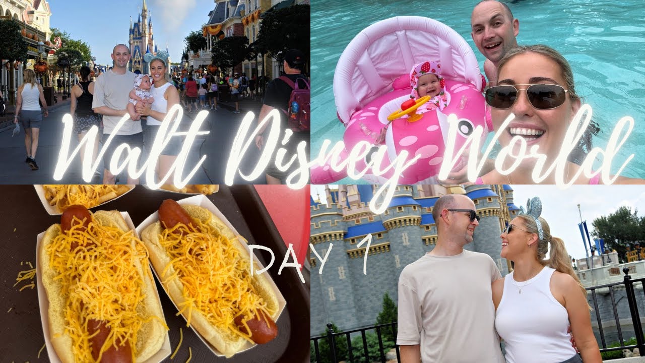 WALT DISNEY WORLD VLOG DAY 1 | Magic Kingdom, Tron, Disney Springs
