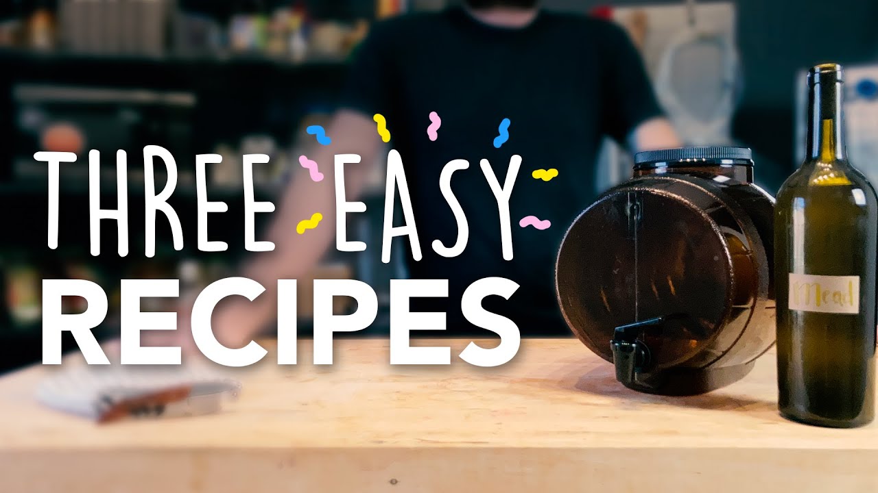 EASY Mr. Beer RECIPES for Beginner Brewers | How to use your kit for simple Cider, Mead, and Wine