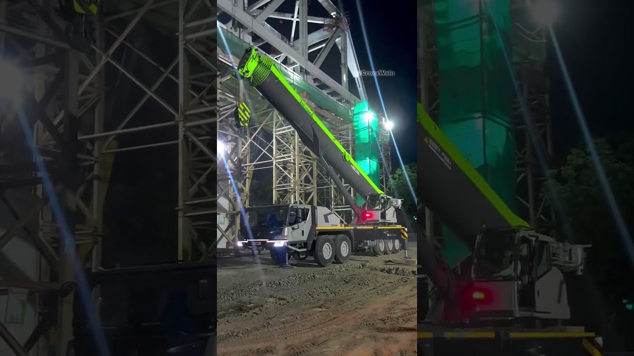 luxury mobile Crane zoomlion 150 ton working Time powerful crane