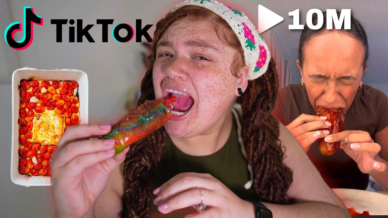 Testing VIRAL tiktok recipes.. *kinda overhyped*