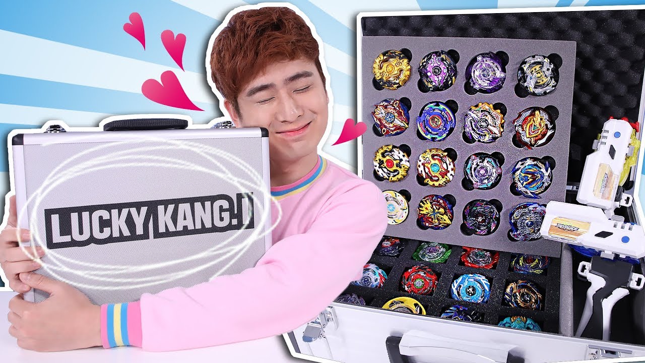 드디어 왔다!!! 강이만의 특별한 베이블레이드 가방 최초 공개!!