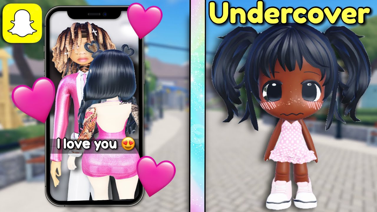 SPYING ON ONLINE DATERS AS A REALISTIC BABY ON ROBLOX SNAPCHAT | Life Together Rp