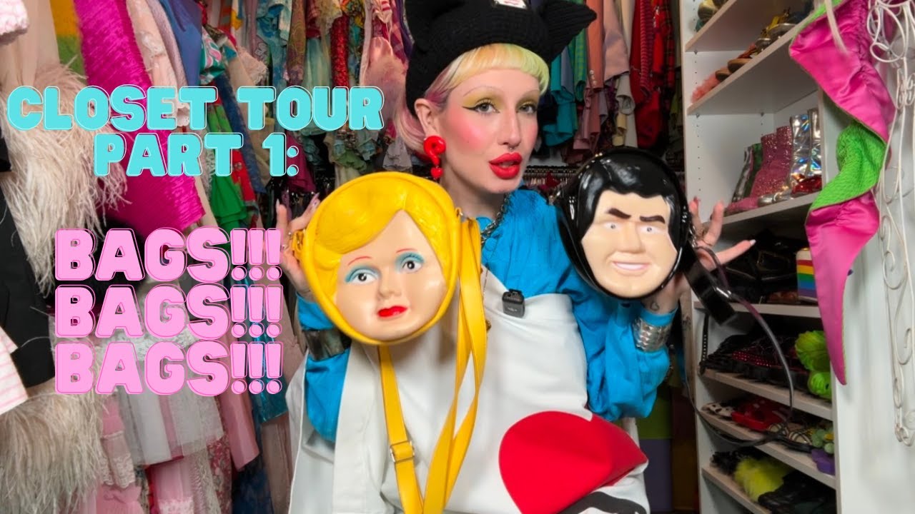 MY CLOSET TOUR: PART 1- BAGS!!!!