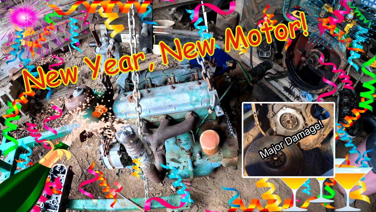 New Year, New Motor! WILL IT RUN??? Oliver 1365 Part 2