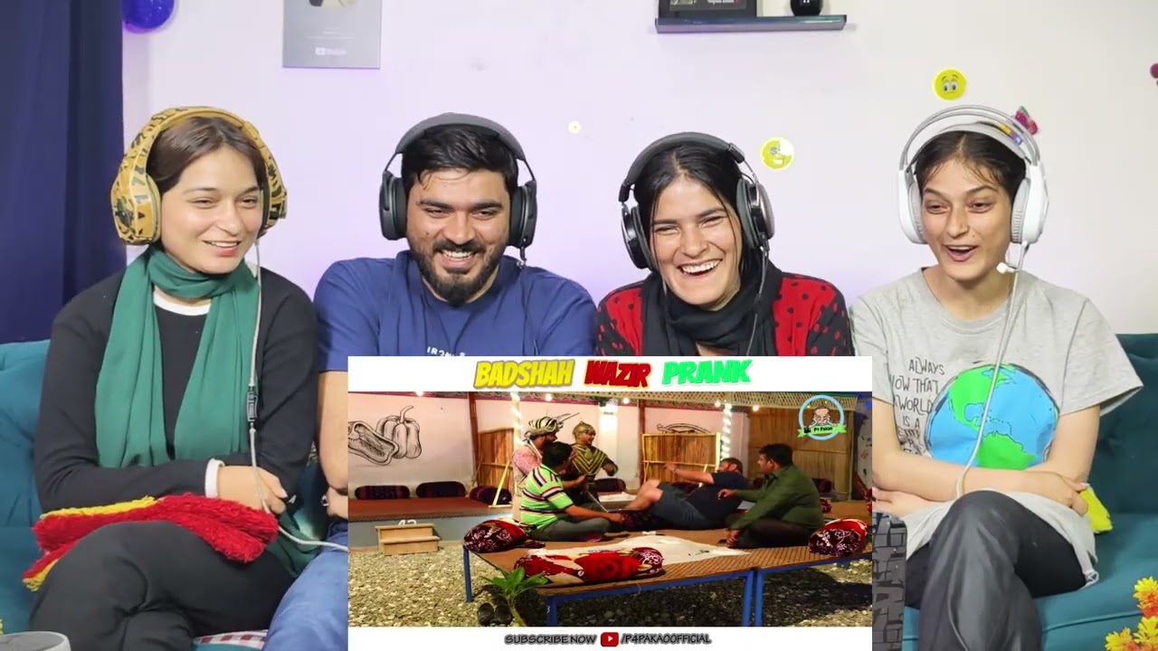 Badshah Wazir Prank Reaction - By Nadir Ali, Ahmed Khan, P4 Pakao 