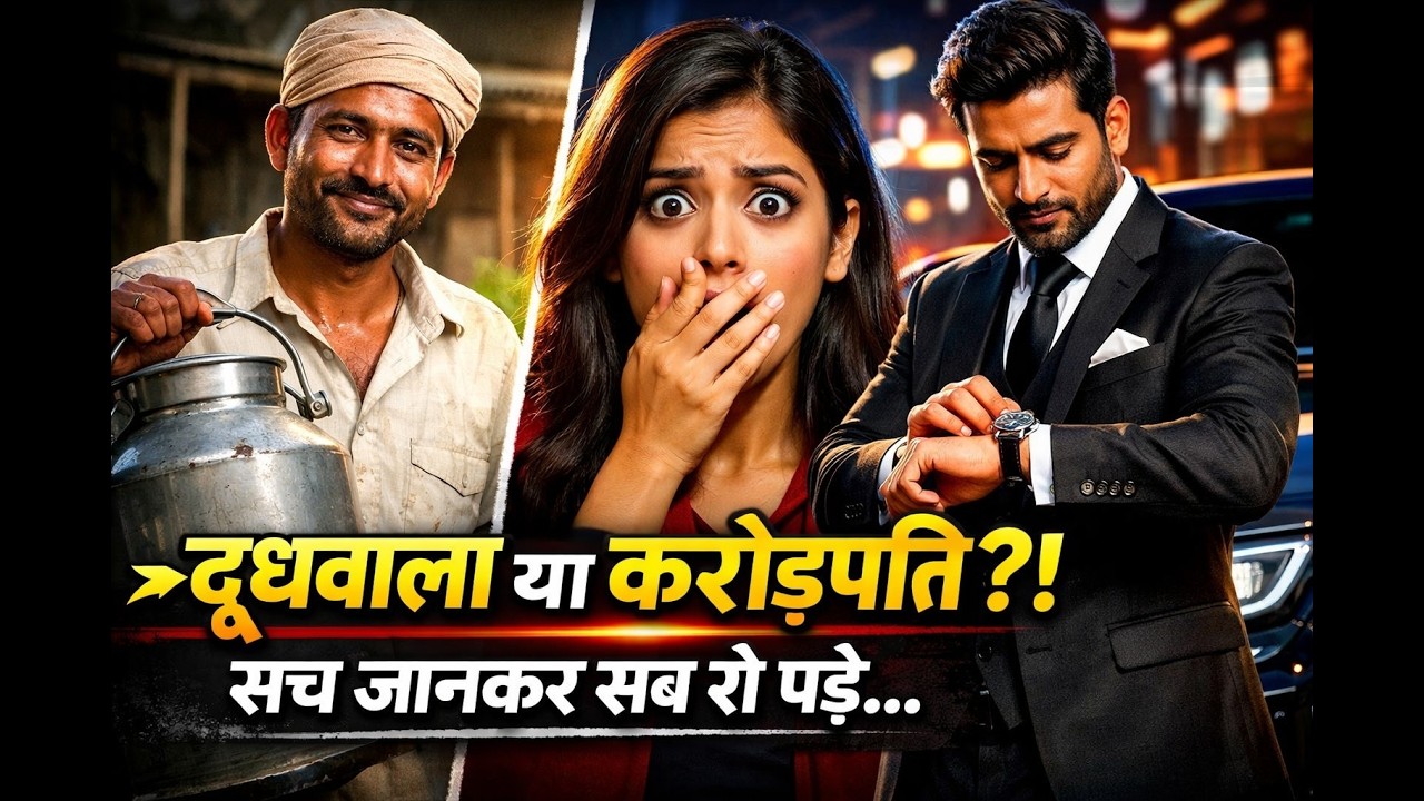 करोड़पति लड़का दूधवाला बनकर पहुंचा होने वाली पत्नी के घर | सच्चाई जानकर सब रो पड़े
