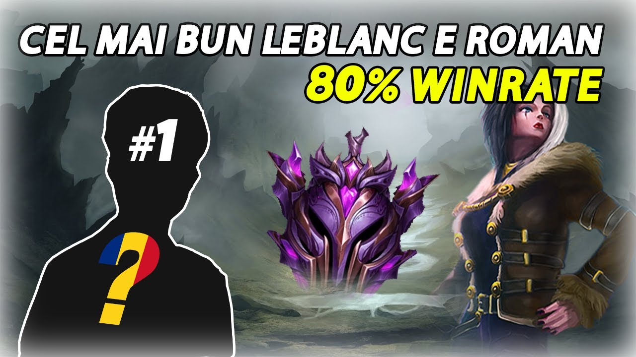 RANK 1 LEBLANC ESTE ROMAN!! 80% WINRATE MASTER FARA DUO