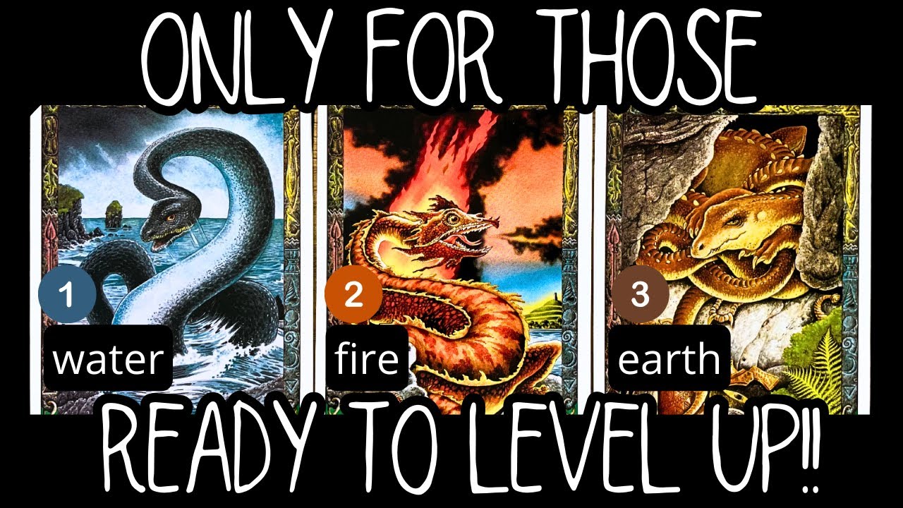 ⭐️A High Vibe Message For THOSE READY To Level Up BIG TIME!!✨⭐️⭐️⭐️✨DEEP READING⇠ Pick A Card