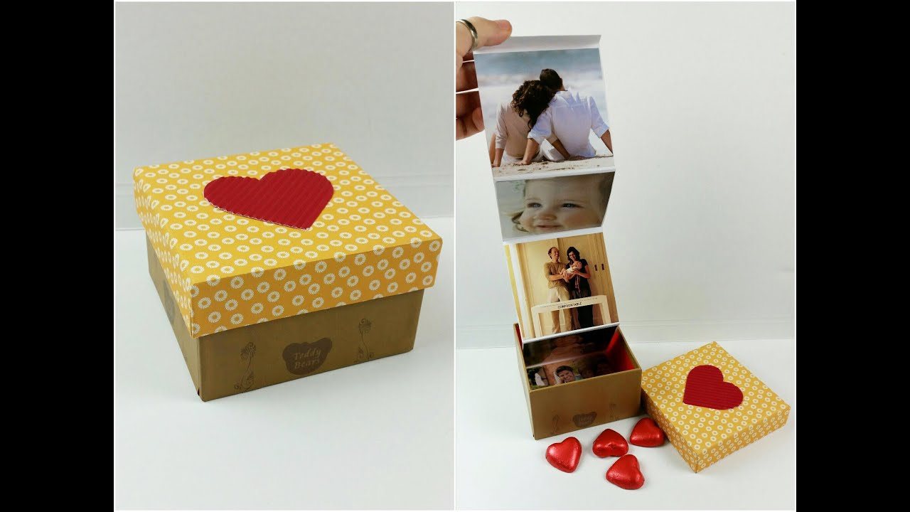 TUTORIAL: BOX REGALO per le persone che AMIAMO! (-rIcIcLo-DiY-)