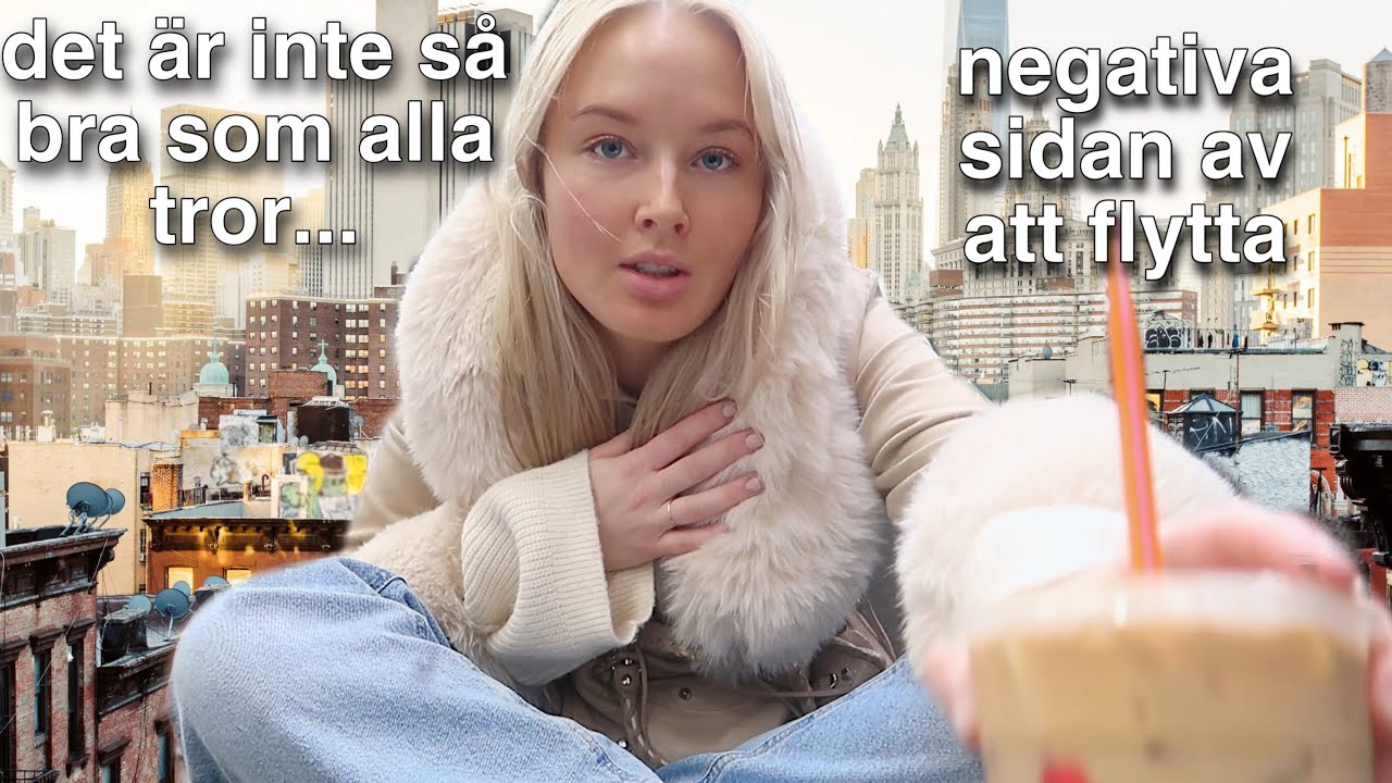 NEW YORK VLOGG *tillbaka i staden & det känns dåligt*