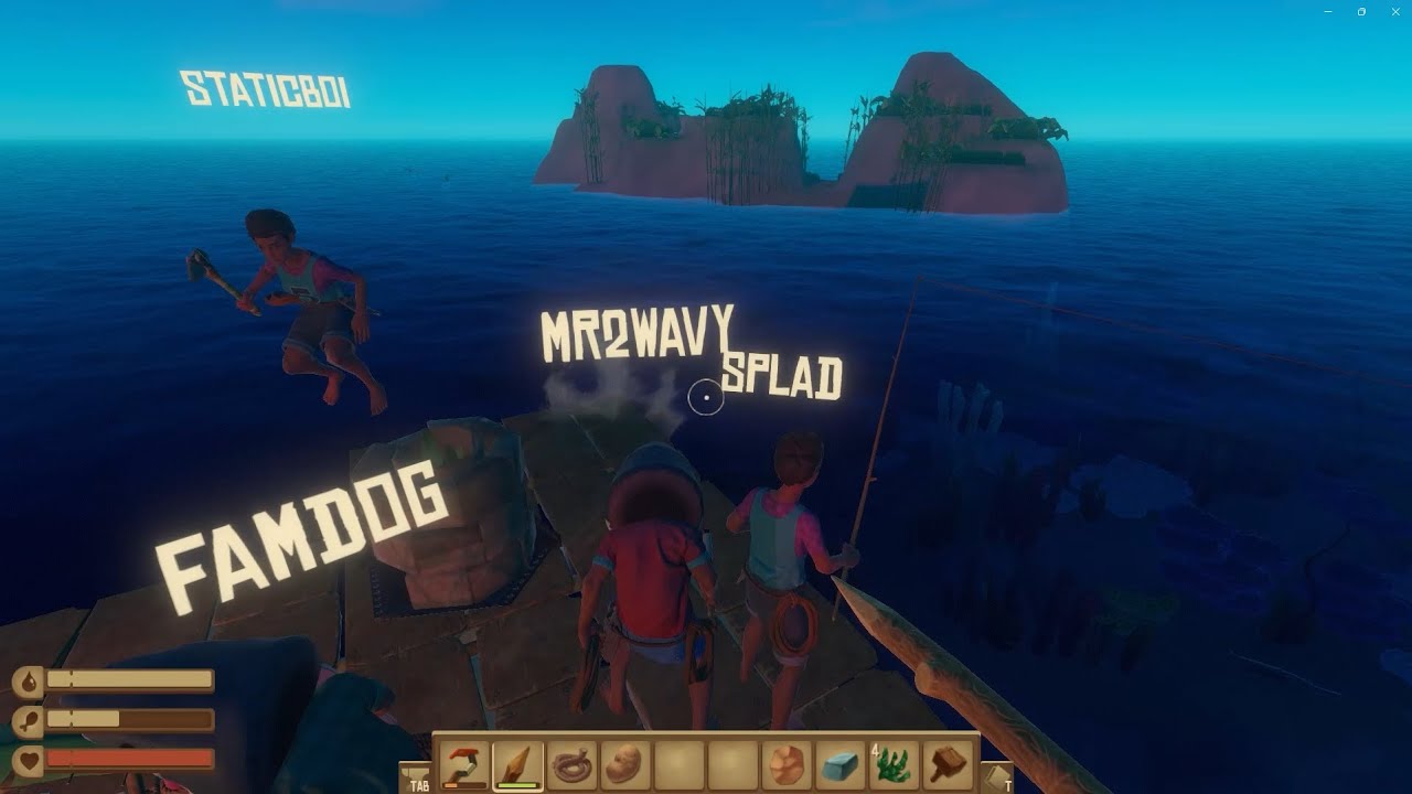 We're stranded at sea pt. 2 | Raft |