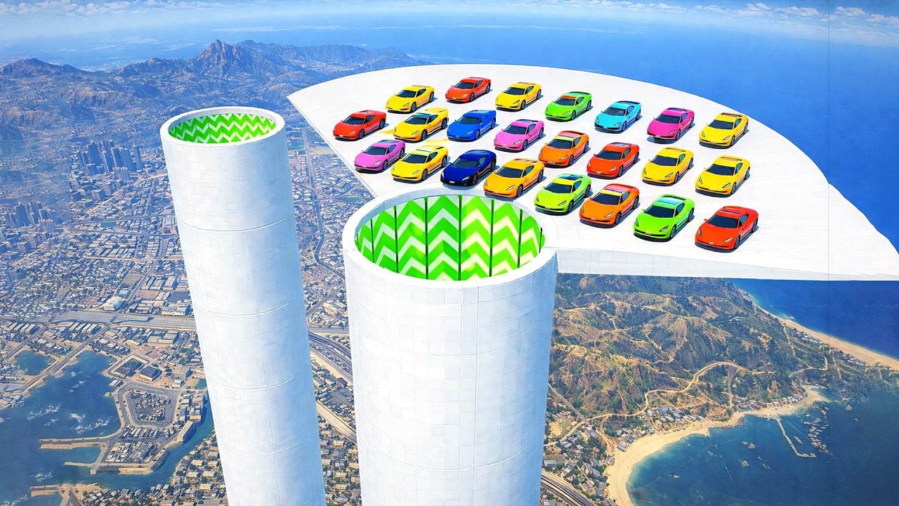 JE CRÉE LA COURSE LA PLUS INCROYABLE DE GTA 5
