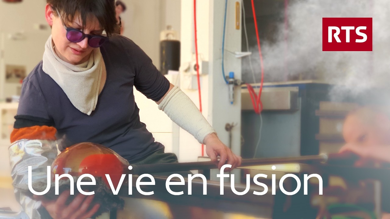 Portrait intime d’une souffleuse de verre d’exception