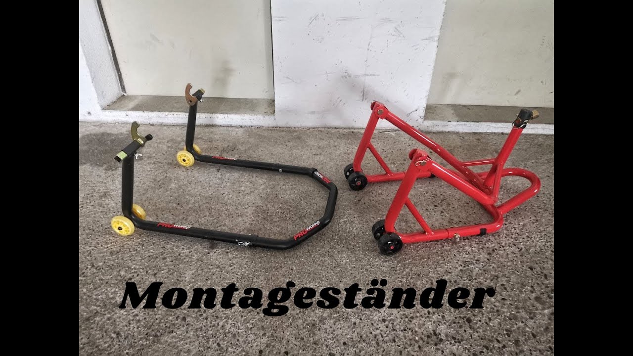 Kawasaki Z900 - Montageständer Schwinge Hinten & Lenkkopfständer Vorne / Anfängerhilfe