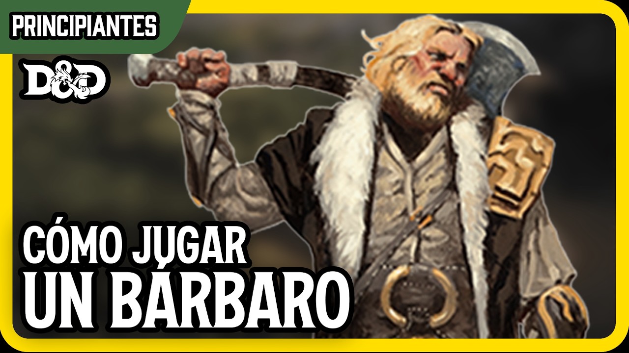 ¿Cómo jugar con UN BÁRBARO? | #dungeonsanddragons #calabozosydragones