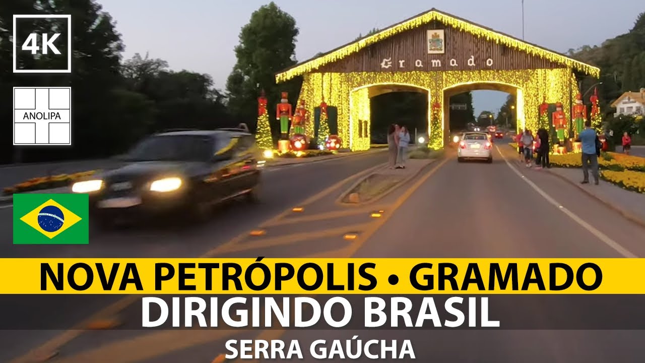 🚙 🇧🇷 NOVA PETRÓPOLIS ➜ GRAMADO • POV driving [Dirigindo Brasil] 4K