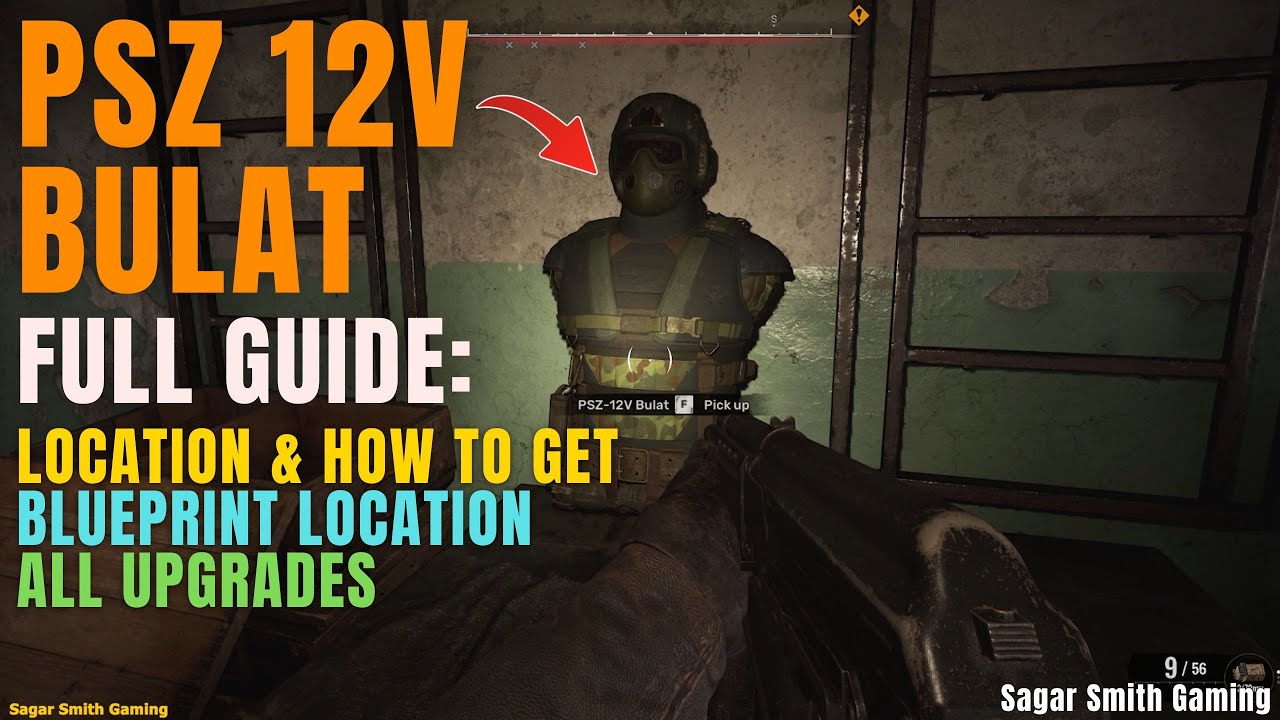 STALKER 2 PSZ 12V Bulat Full Guide: location, Lead Container Blueprint, Upgrades #stalker2