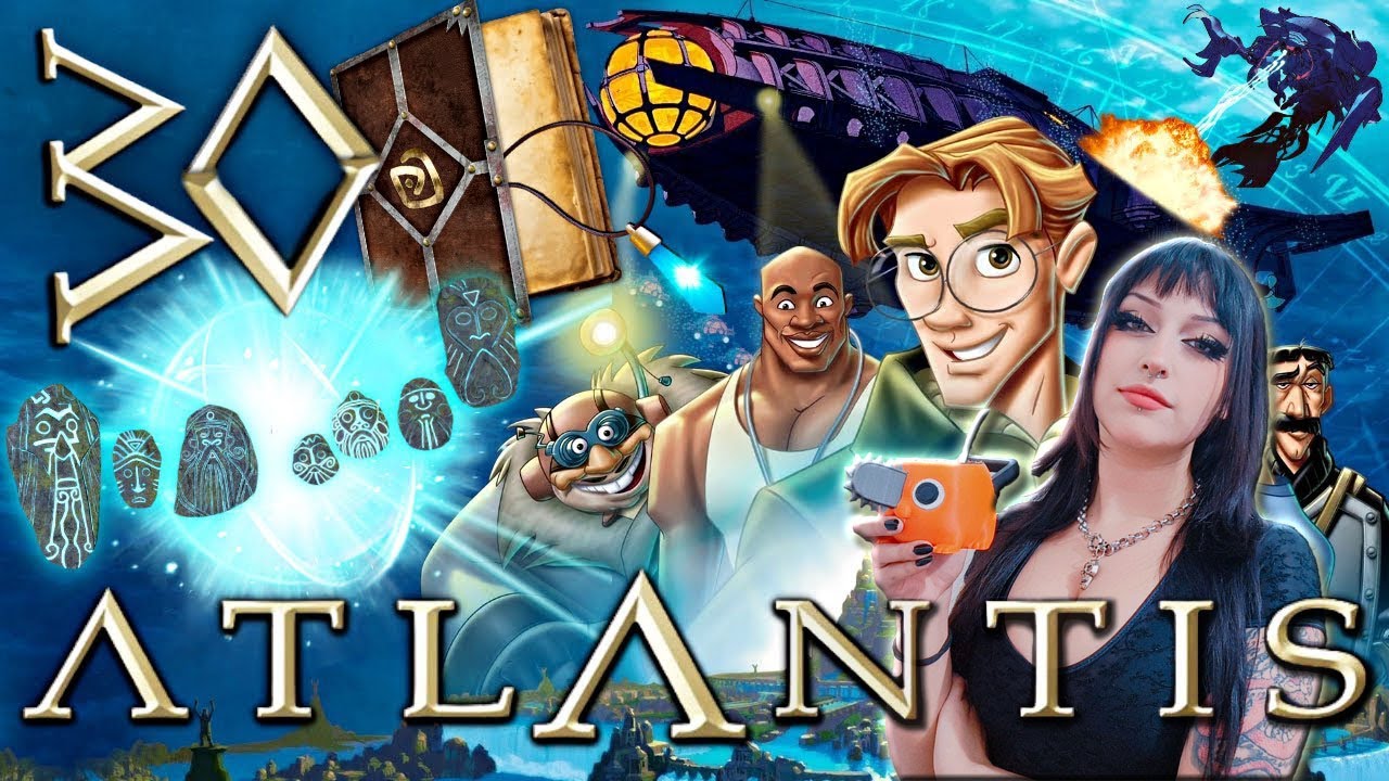 30 CURIOSIDADES FLIPANTES DE ATLANTIS: EL IMPERIO PERDIDO (2001) | reacción a JWULEN