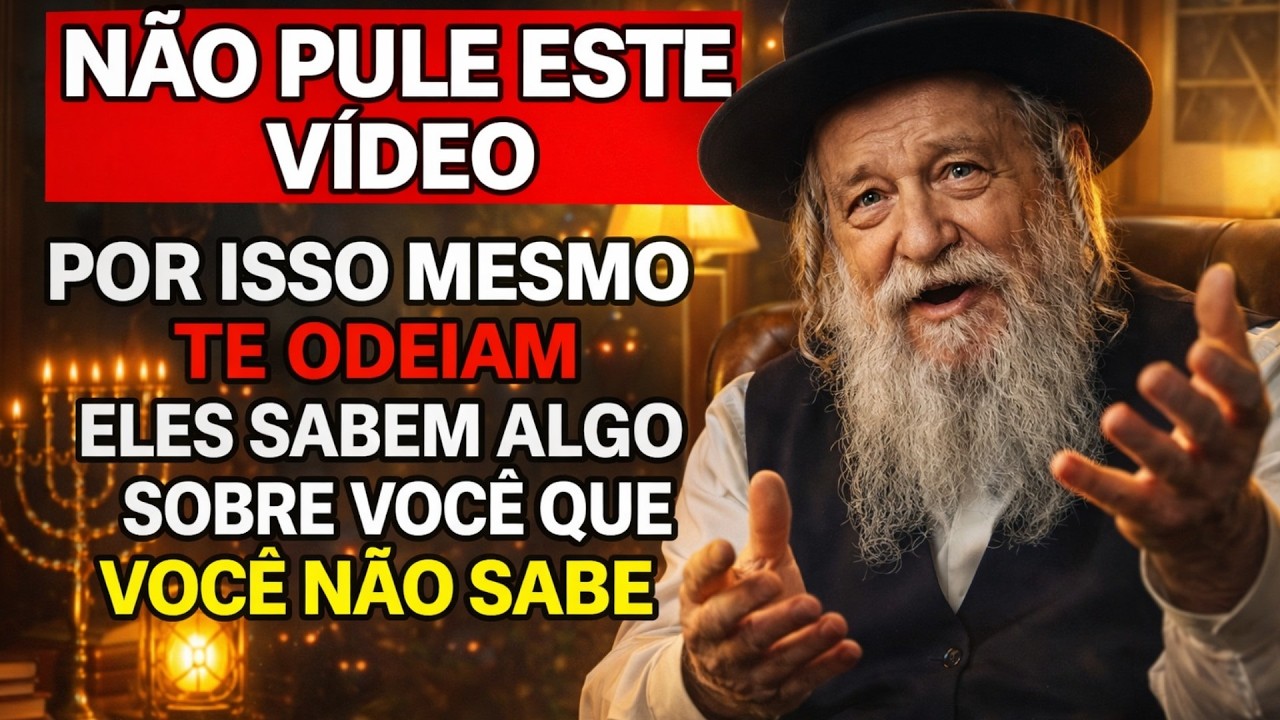 Aqueles Que Te ODEIAM Sabem Algo Sobre Você Que VOCÊ Ainda Não Sabe — A Resposta JUDAICA