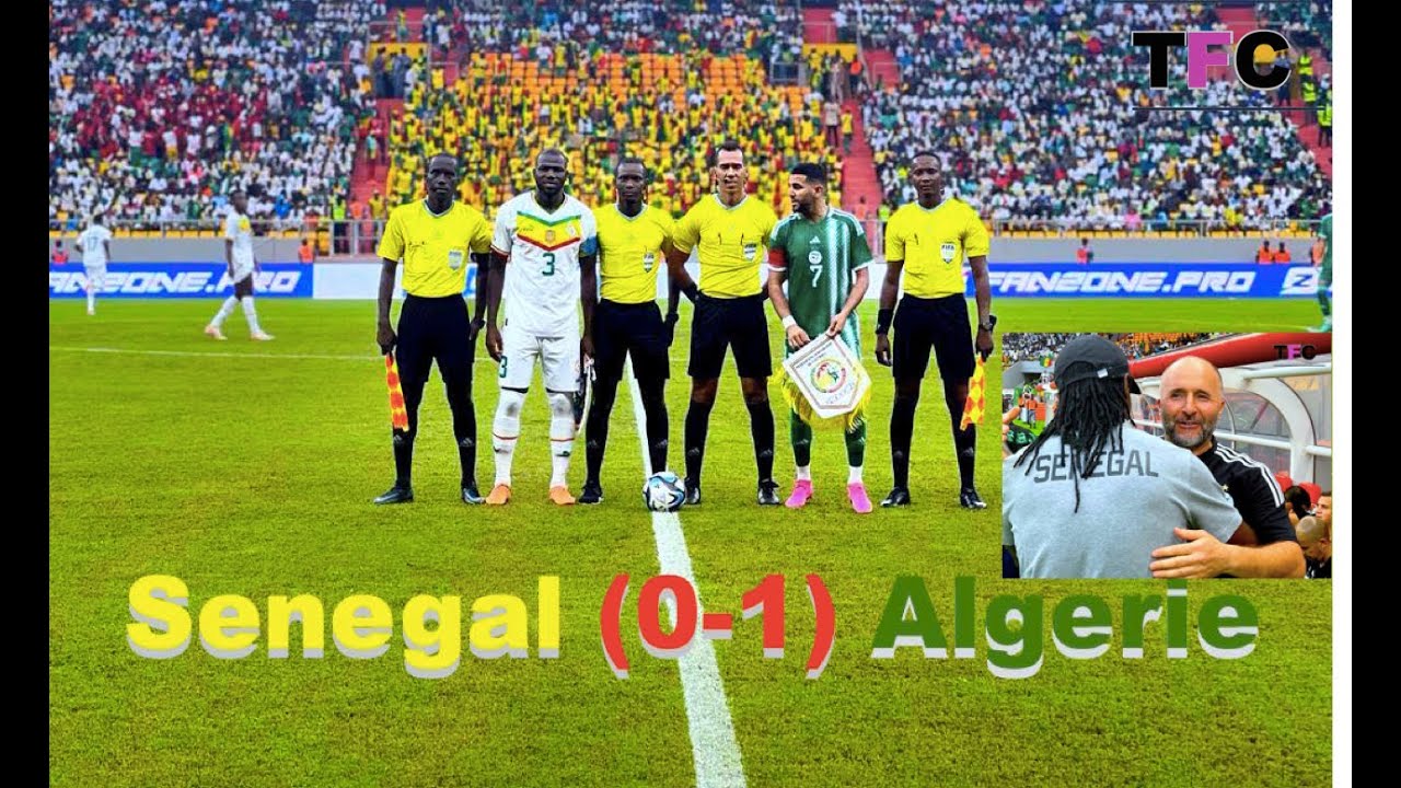 Résumé Match SÉNÉGAL  🇸🇳  vs ALGÉRIE  🇩🇿 Stade Abdoulaye wade (Replay)  cprrts