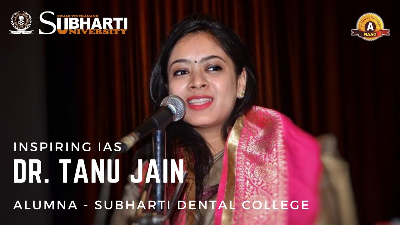 IAS Dr. Tanu Jain's (Civil Servant)Speech at Subharti University on International Womens Day