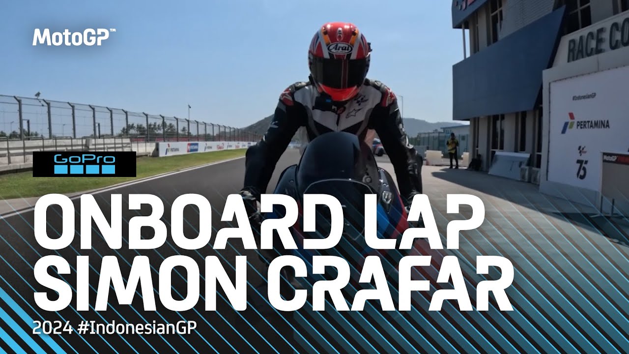 Going for a lap at the Pertamina Mandalika International Circuit 💨 | GoPro Lap with Simon Crafar