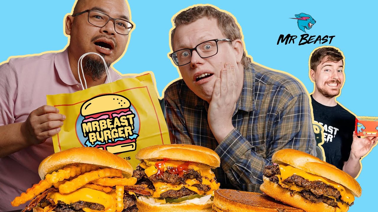Testar MrBeast Burger | &Auml;r det v&auml;rt det?
