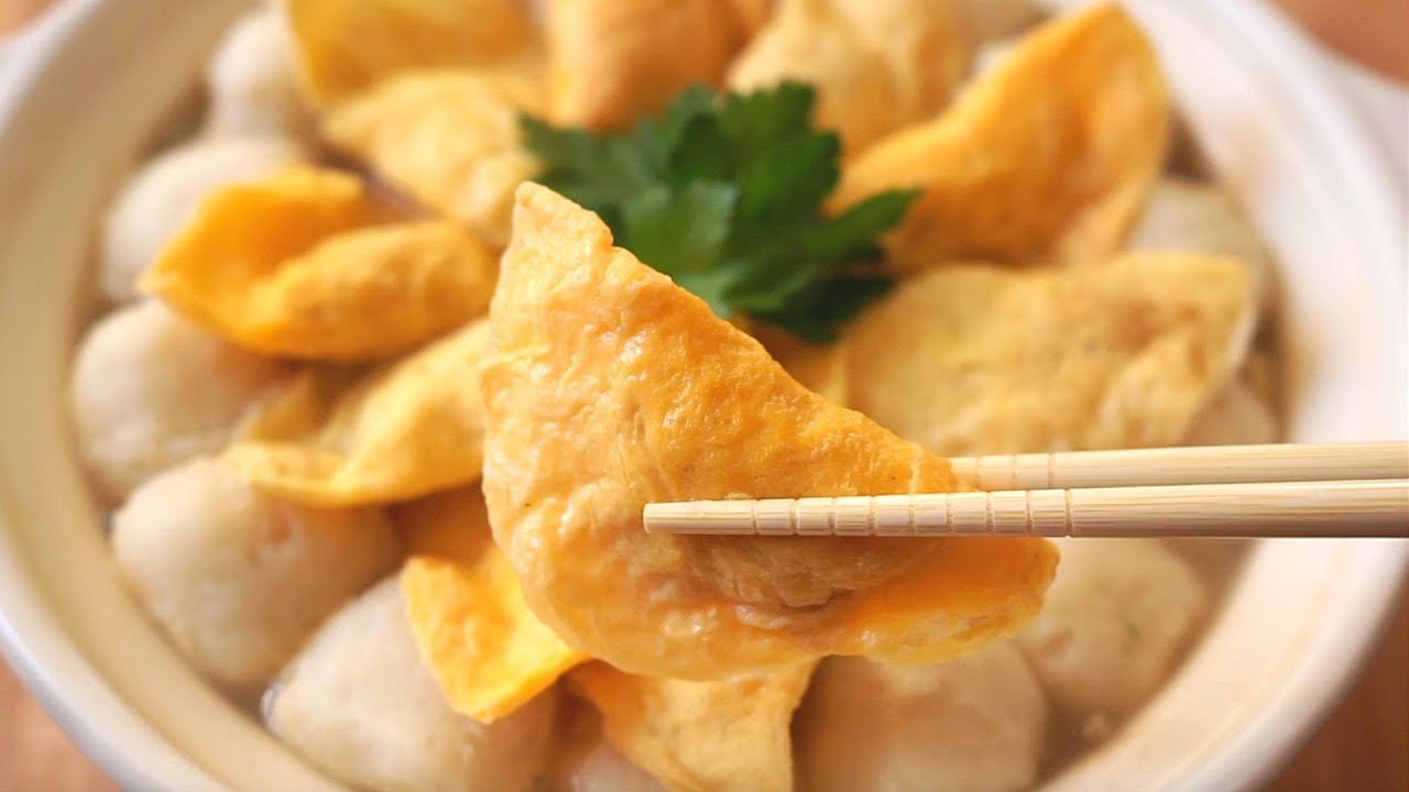Homemade Egg Dumplings and Fish Balls【蛋餃魚丸】