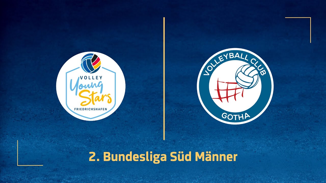 Volley YoungStars Friedrichshafen &ndash; Blue Volleys Gotha (2. Volleyball Bundesliga S&uuml;d M 25/26)