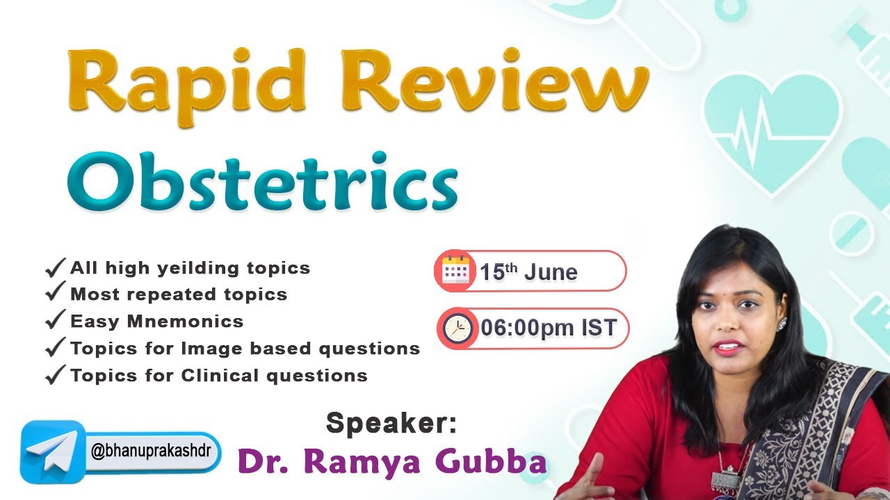 Obstetrics Rapid Review By Dr. Ramya Gubba