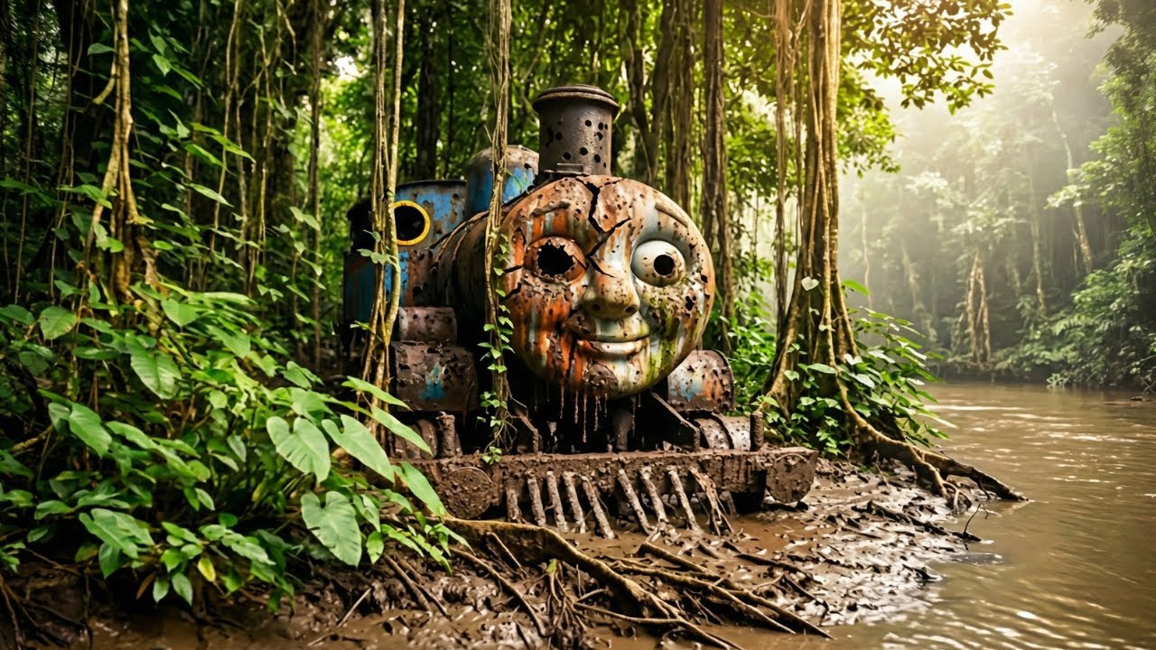 Restoring a DESTROYED Thomas the Tank Engine: 15 Minutes of Pure Satisfaction