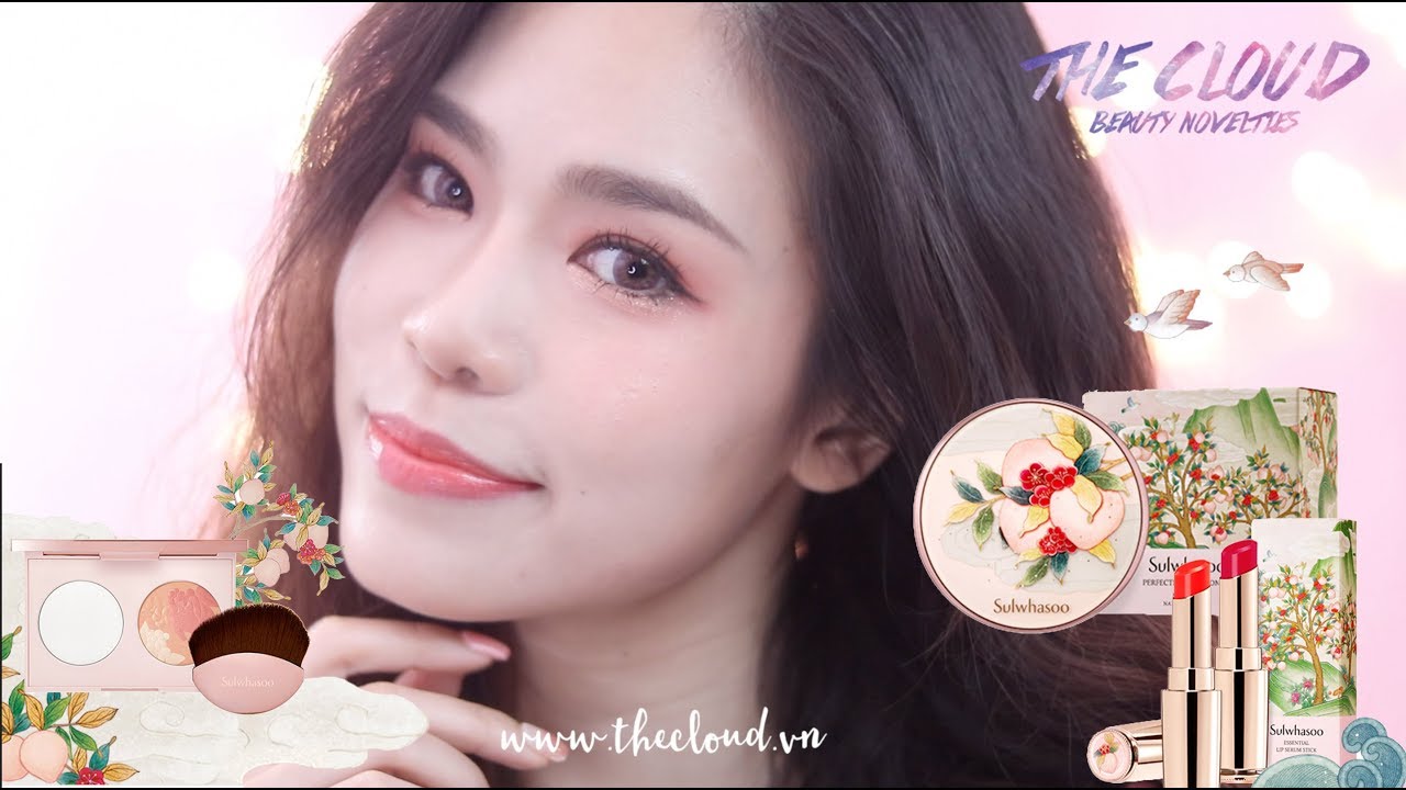SULWHASOO LIMITED 2018 | PEACH BLOSSOM UTOPIA COLLECTION REVIEW & DEMO | Makeup quả đào